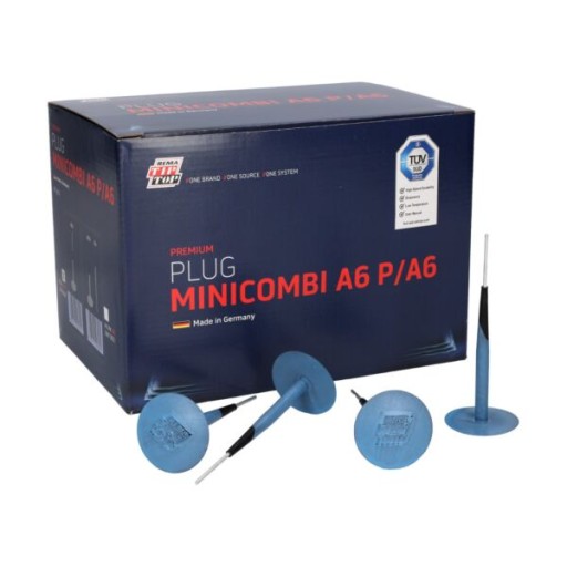 Čap so záplatou na opravu pneumatík Minicombi A6 TipTop