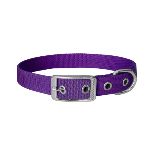 Obojok pre psa Chaba Lux 16mm x 46 cm - fialový