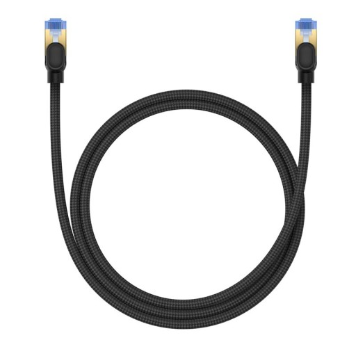 BASEUS RÝCHLE SIEŤOVÝ KÁBEL kat. 7 10Gbps Pletený INTERNETOVÝ KÁBEL 1m