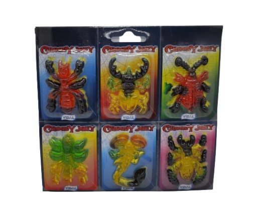Želé hmyz Creepy Jelly Jelly 11g Vidal 1 kus