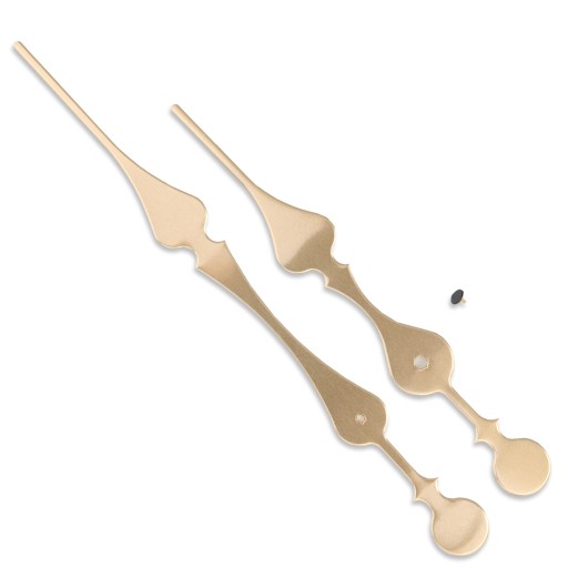 Mechanika SILENT quartz, ručičky MEDENÉ, 21 cm