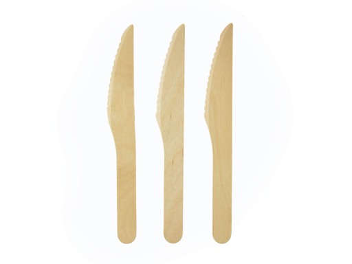Nože drevené nože 16 cm 8 ks.