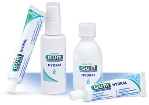 Gum Hydral Spray na sucho v ústach 50 ml
