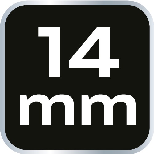 Šesťhranný kľúč 14,0 mm, CrV