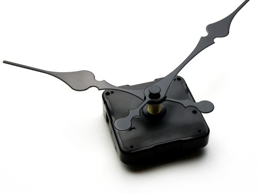 Mechanika SILENT quartz, ručičky ČIERNA, 14 cm