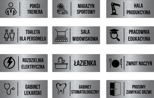 Piktogram PLATE Utility Room