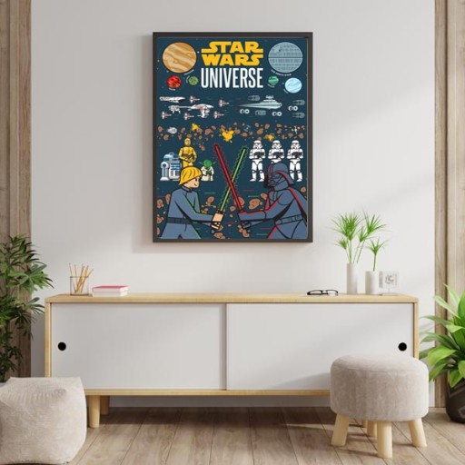 Star Wars Universe Ilustrovaný plagát 61x91,5 cm
