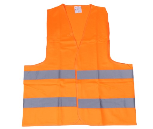 REFLEXNÁ VESTA PRE VÝSTAVBU CEST ORANŽOVÁ UNIVERZÁLNA REFLEXNÁ