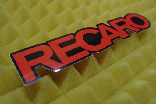 NÁLEPKA RECARO NÁLEPKA 14,8 x 3 cm