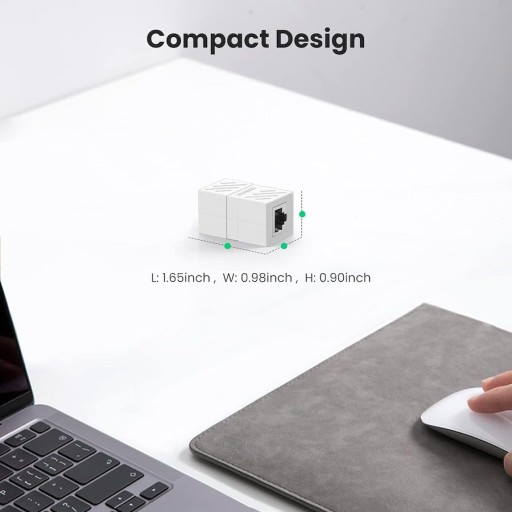 Barel konektor Socket RJ45-RJ45 cat.7 Gigabit LAN