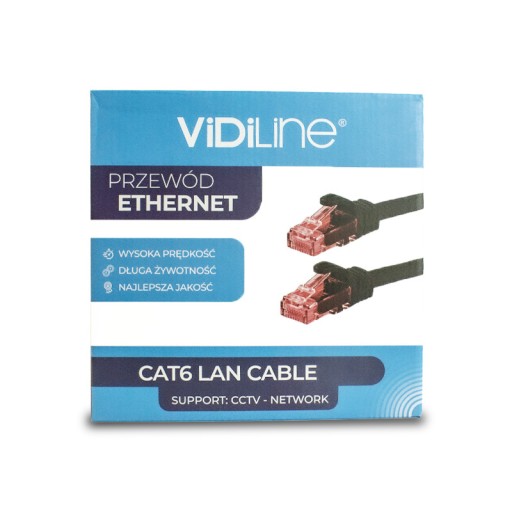 LAN ETHERNET RJ45 UTP CAT6 5M KÁBL