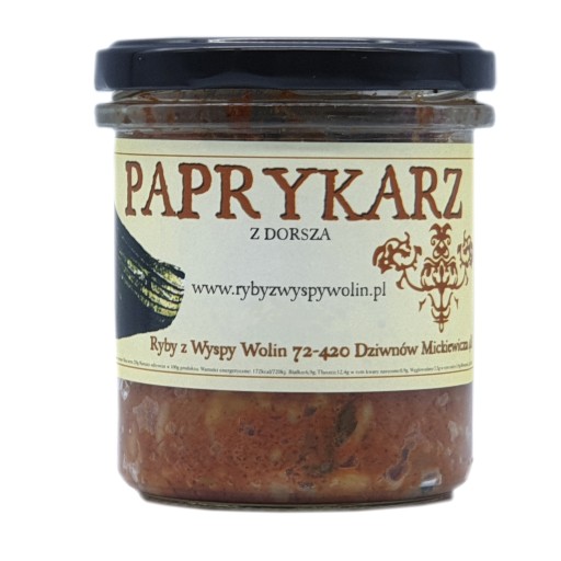 Treska paprykarz Ryba z ostrova Wolin 250 g