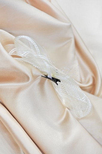 Elegantný kadernícky fascinátor HBS04 Black