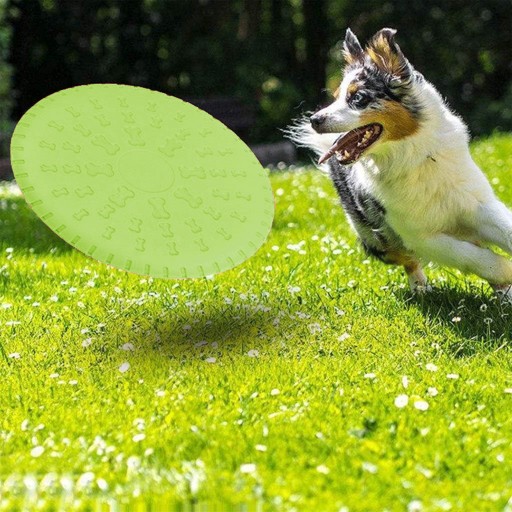 FRISBEE HRAČKA S LIETAJÚCIM DISKOM, CHEEWARD PRE PSOV, FLEXIBILNÁ, ĽAHKÝ ÚSTUP