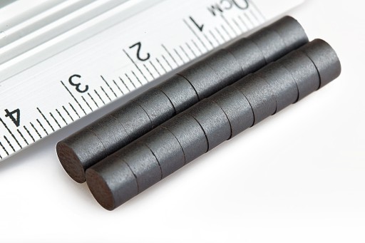 Feritové magnety MWF 6x3,7 - 100 ks.