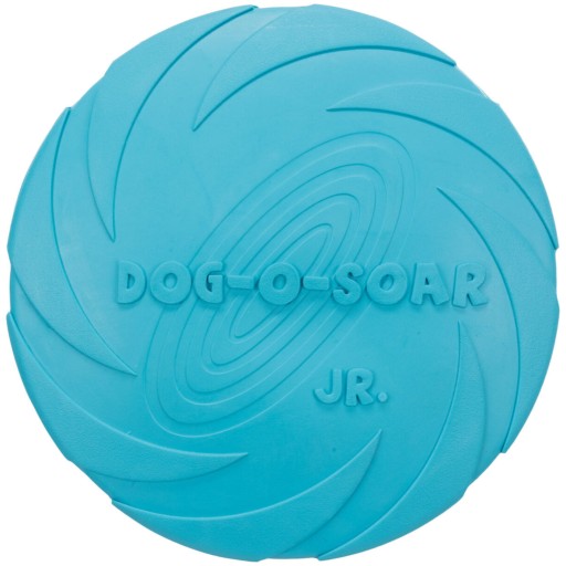 FRISBEE Lietajúci kotúč hračka PSA HĽADANIE 18 cm HADACÍ TANIER Gumová podšálka