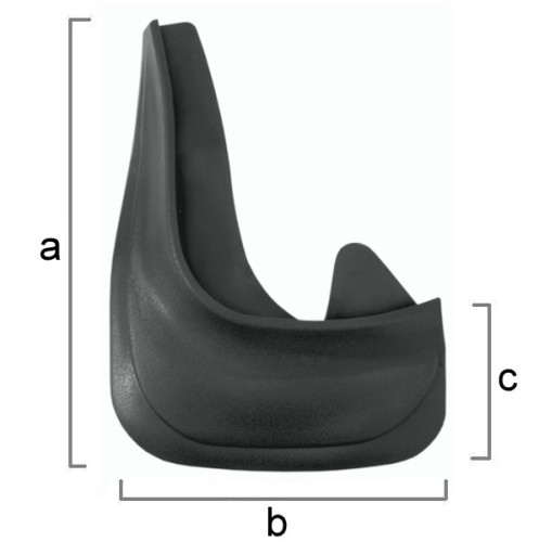 Univerzálne blatníky MF02 2ks 28,5x21cm AMIO-02457