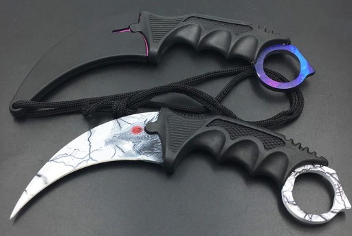 KARAMBIT Nôž 19,5 cm CARAMBIT CS:GO Púzdro na krytie pazúrov