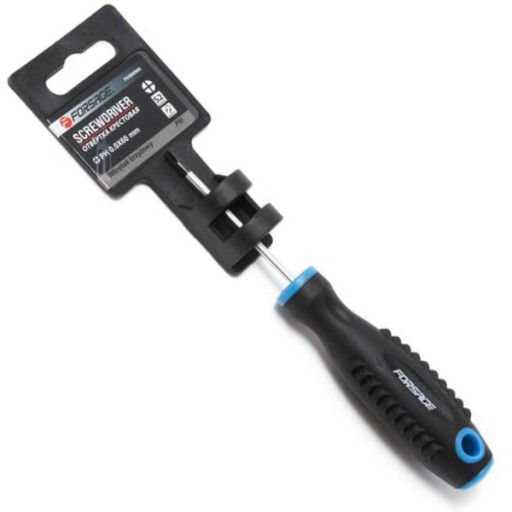 Skrutkovač Phillips magnetický skrutkovač Ph0x60mm Cr-V oceľ FORSAGE