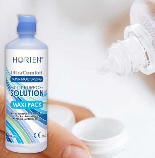 HORIEN ULTRA COMFORT MAXI BALENIE 360ML+ 120ML TEKUTINY NA KONTAKTNÉ ŠOŠOVKY
