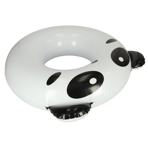 PLÁVAKOVÝ NAFUKOVACÍ PONTOO LOĎ PLÁŽOVÝ Prsteň PONTOO PANDA 80CM MAX 60KG