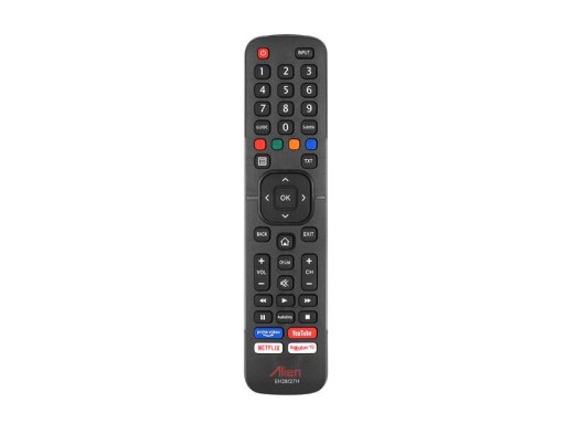 DIAĽKOVÉ OVLÁDANIE PRE HISENSE EN2B127H NETFLIX YOUTUBE ČIERNA
