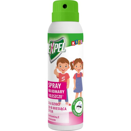 Expel Kids sprej proti komárom a kliešťom 90 ml