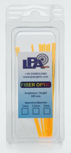 Žlté optické vlákno 1,5 mm BFO15G LPA