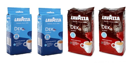 Lavazza bezkofeínová mletá káva 250 g
