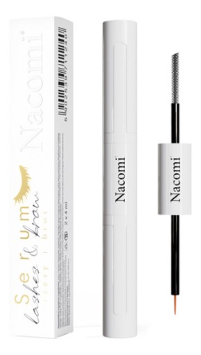 Nacomi Sérum na mihalnice a obočie Stimulujúce rast, bez bimatoprostu 8ml