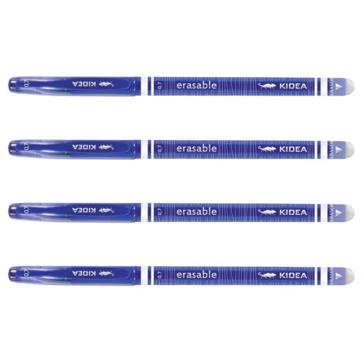 Kidea modré stierateľné pero 0,7 mm 4 ks