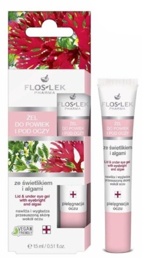 Flos-Lek Gél na očné viečka s riasami 15 ml