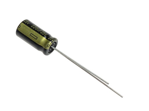 220uF/25V Low ESR(5ks) /599