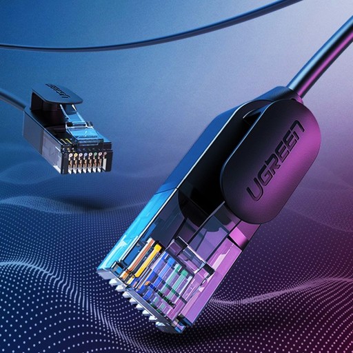 UGREEN INTERNETOVÝ KÁBEL LAN ETHERNET RJ45 U/UTP CAT 6A 10 GBPS 1M