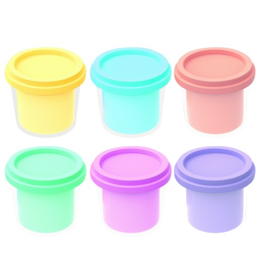 KEYROAD CASTRY CLAY, 6 PASTELOVÝCH FARIEB X 75G, KRABIČKA