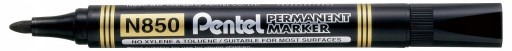 Guľatý permanentný popisovač Pentel N850 BLACK