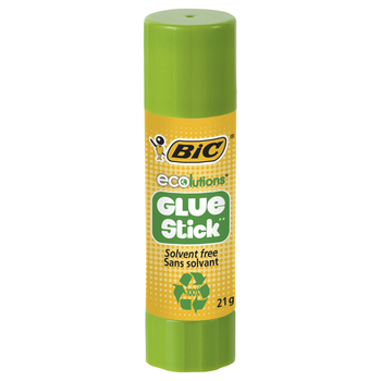 BIC ECOLUTIONS LEPIDLO TYČOVÉ SILNÉ ŠKOLSKÉ KANCELÁRSKE LEPIDLO 21g TYČ