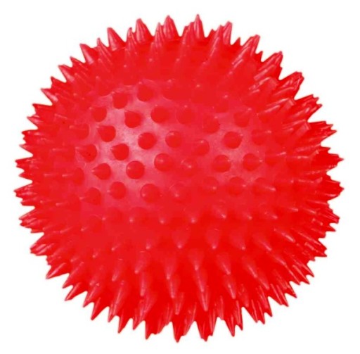 Piskacia loptička ježko pre psov 10cm Tx3412