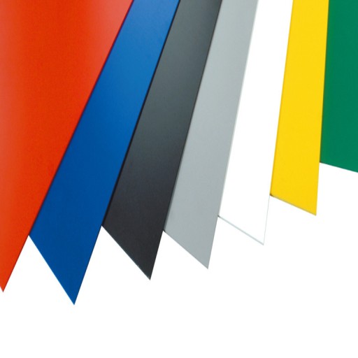 PVC penové PVC 250x250 3 mm modrá PVC doska