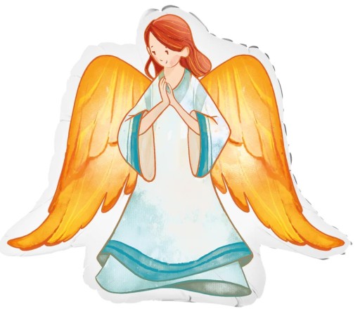 Angel Girl fóliový balón 70 cm
