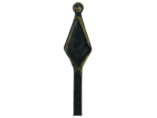 HLAVA KOVANÁ OCEL H160MM