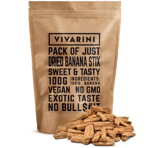 Vivarini - Sušené banánové zápary 100 g