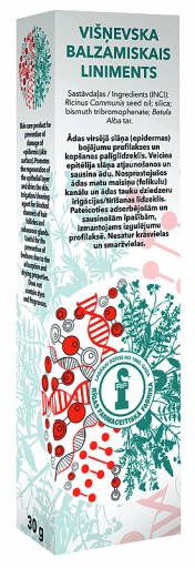 WIŚNIEWSKÉHO CIBUĽOVÉ BALZAMY NA RANY, DEKUBINY 30g