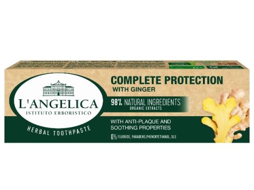 Zubná pasta L'Angelica Full Protection so zázvorom 75 ml