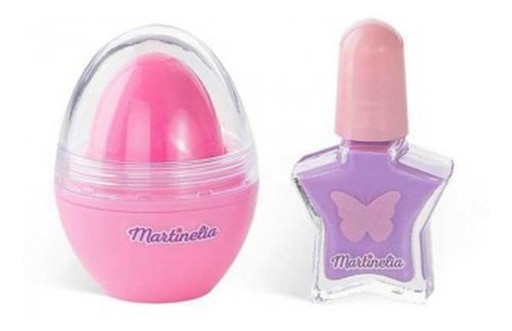Martinelia Set Lak na nechty 4ml + Balzam na pery
