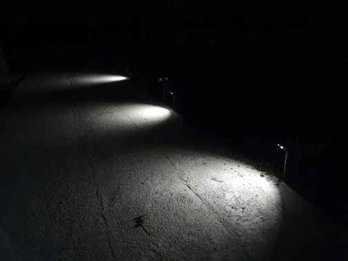 Záhradná lampa SOLAR REFLECTOR, LED COLD, zápustná