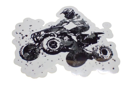 NÁLEPKA ŠTVORKOLKY ŠTVORKOLKA 10 x 9,1 cm