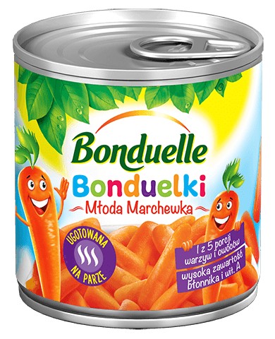 BONDUELLE Mladá mrkva z Bonduelki 200g