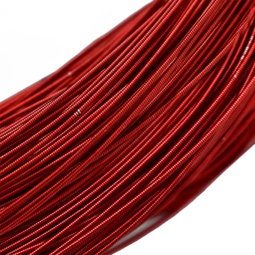 Vrecúško na vyšívanie Hard Copper 1mm Farba: Červená 250sm/10g