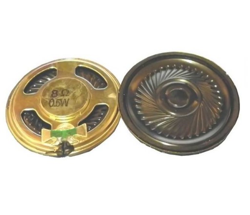 Reproduktor YD40 0,5W 8 Ohm h=5mm plastová membrána